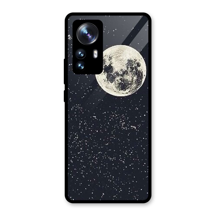 Simple Galaxy Glass Back Case for Xiaomi 12 Pro