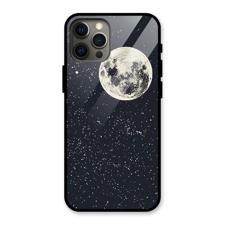 Simple Galaxy Glass Back Case for iPhone 12 Pro Max