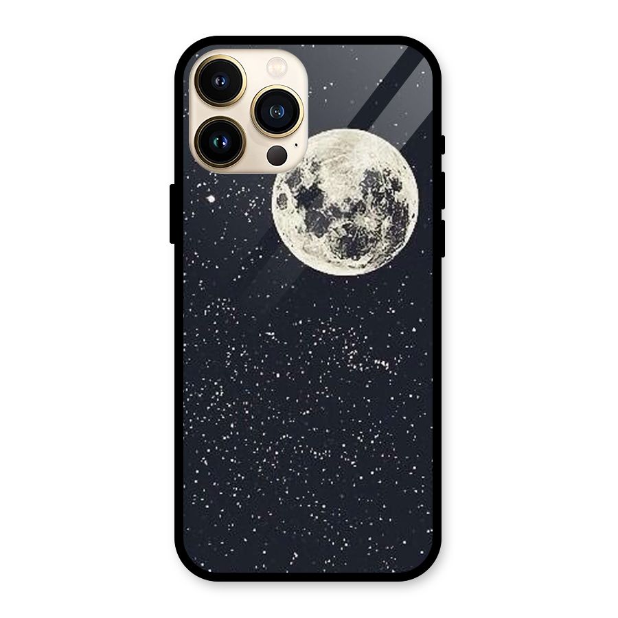 Simple Galaxy Glass Back Case for iPhone 13 Pro Max