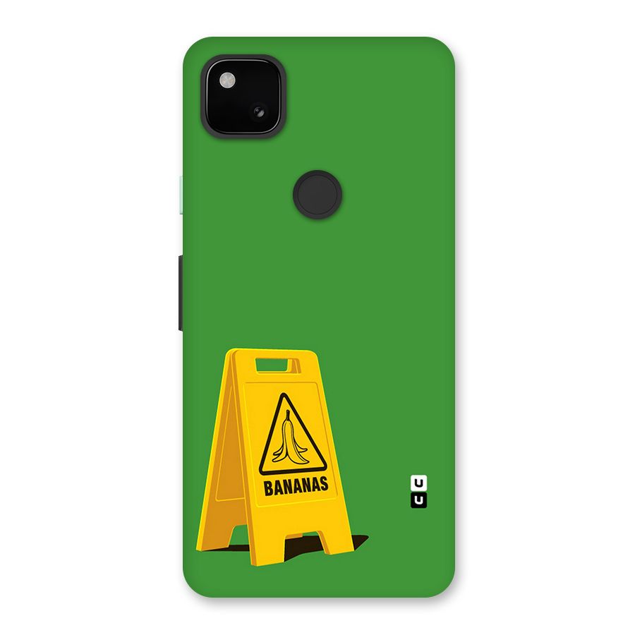 Simple Minimalist Bananas Back Case for Google Pixel 4a