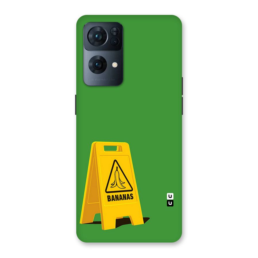 Simple Minimalist Bananas Back Case for Oppo Reno7 Pro 5G