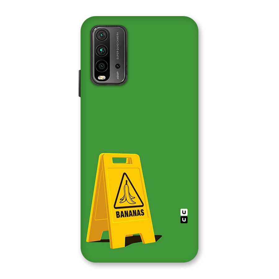 Simple Minimalist Bananas Back Case for Redmi 9 Power