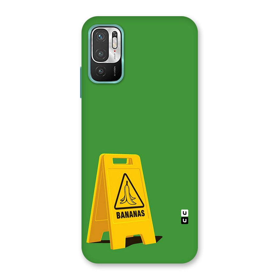 Simple Minimalist Bananas Back Case for Redmi Note 10T 5G