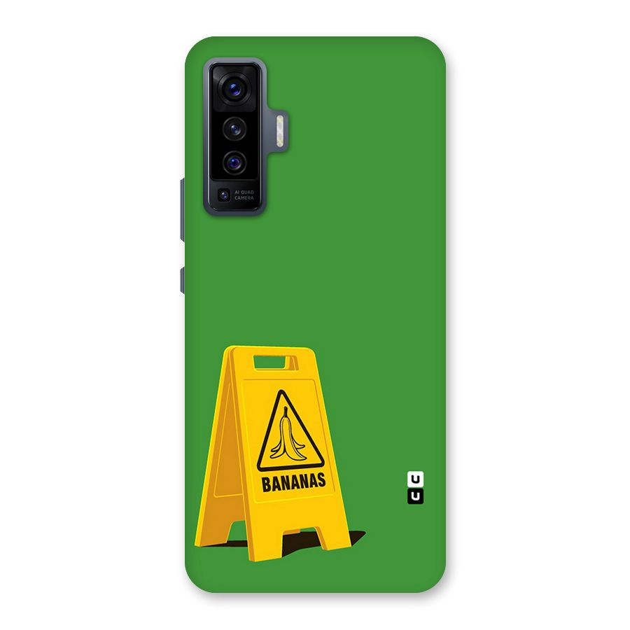 Simple Minimalist Bananas Back Case for Vivo X50