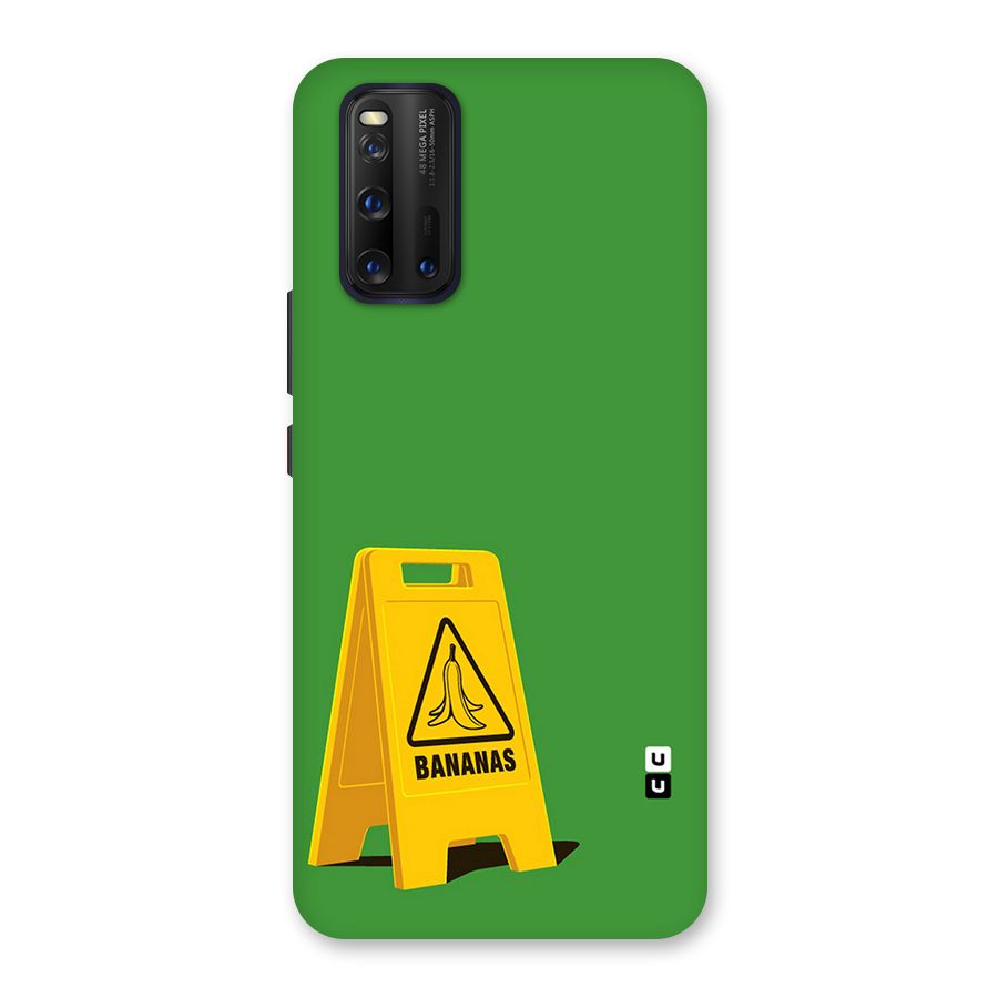 Simple Minimalist Bananas Back Case for Vivo iQOO 3