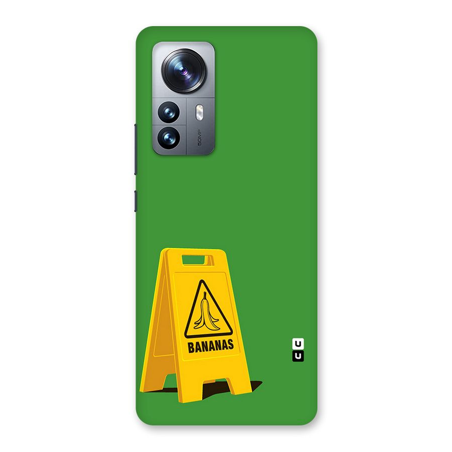Simple Minimalist Bananas Back Case for Xiaomi 12 Pro
