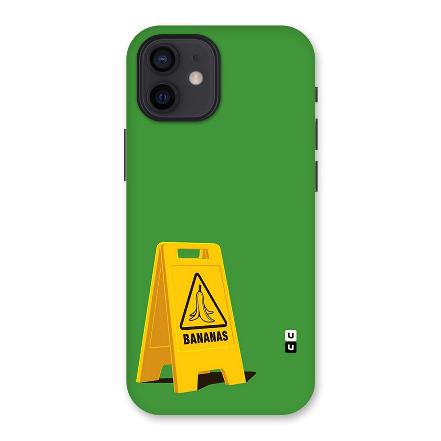 Simple Minimalist Bananas Back Case for iPhone 12