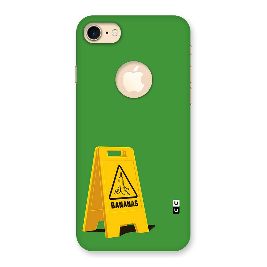 Simple Minimalist Bananas Back Case for iPhone 7 Logo Cut