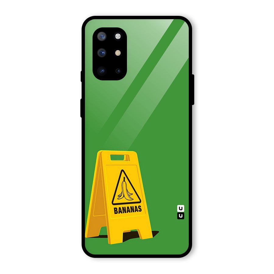 Simple Minimalist Bananas Glass Back Case for OnePlus 8T