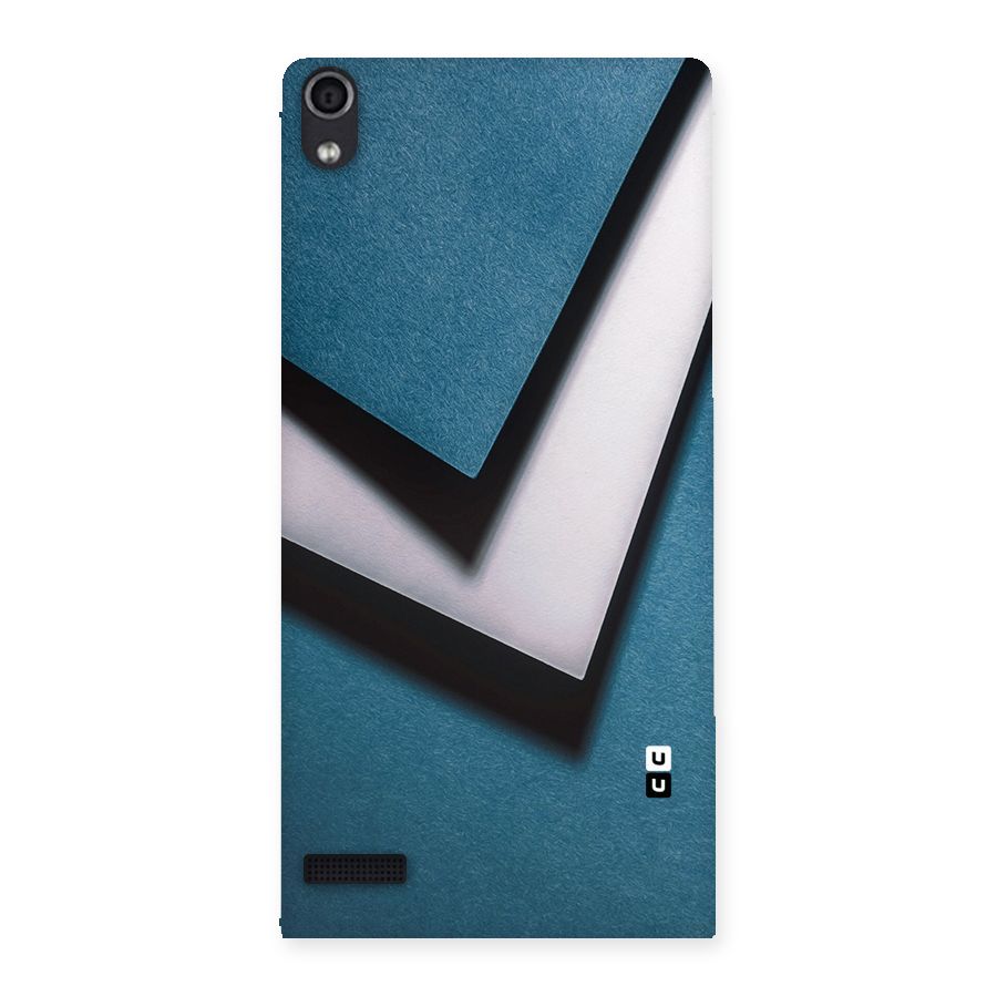 Simple Right Tick Back Case for Ascend P6
