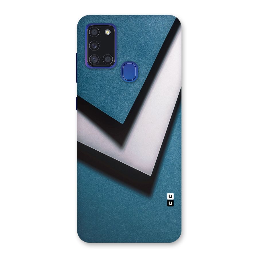 Simple Right Tick Back Case for Galaxy A21s