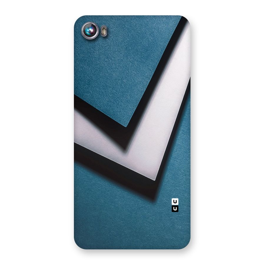 Simple Right Tick Back Case for Micromax Canvas Fire 4 A107