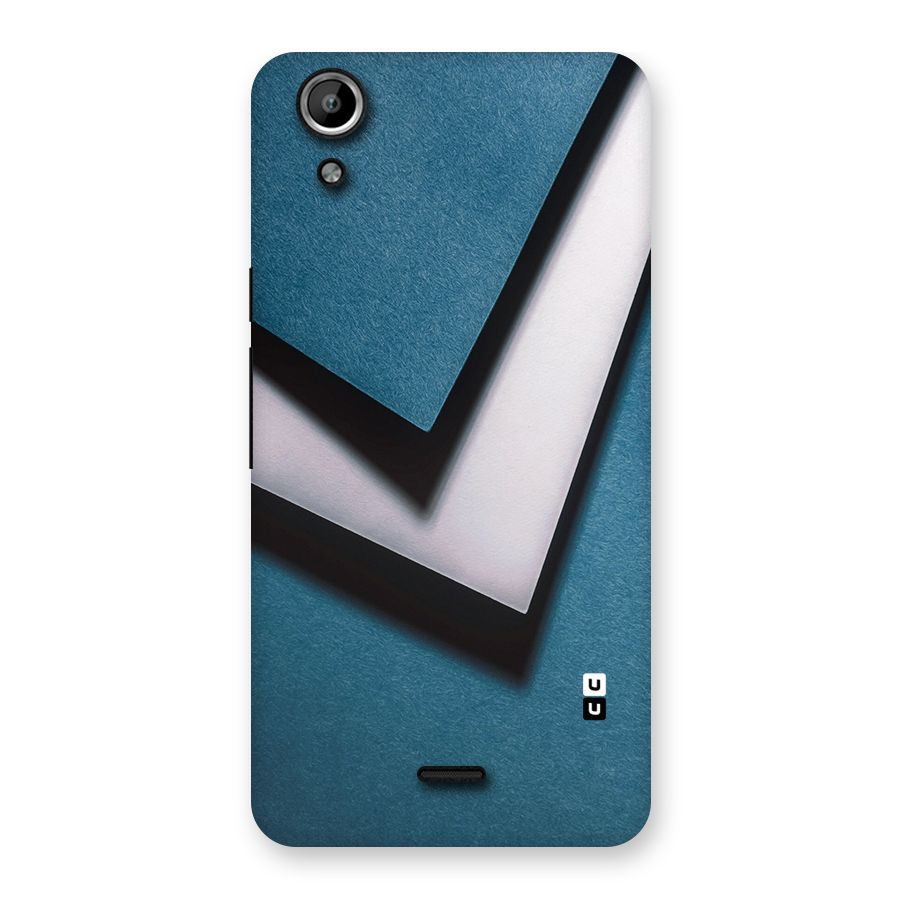 Simple Right Tick Back Case for Micromax Canvas Selfie Lens Q345