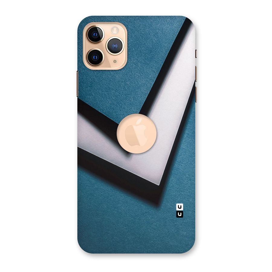 Simple Right Tick Back Case for iPhone 11 Pro Max Logo Cut