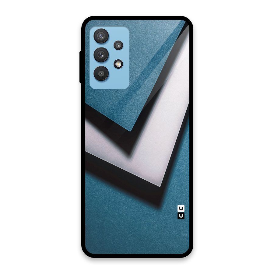 Simple Right Tick Glass Back Case for Galaxy M32 5G