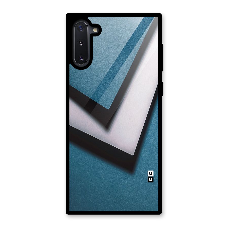 Simple Right Tick Glass Back Case for Galaxy Note 10