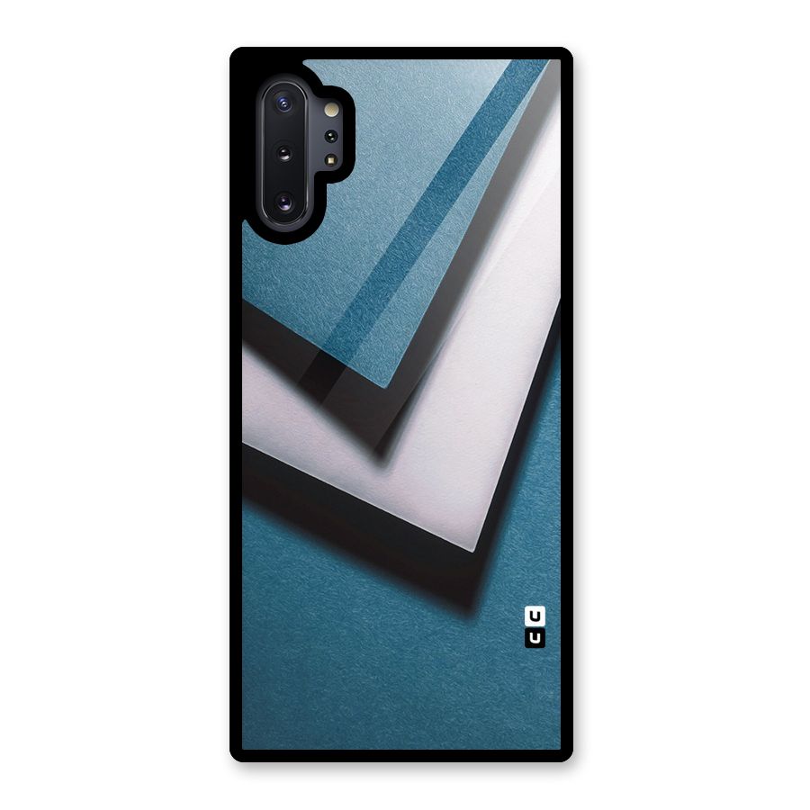 Simple Right Tick Glass Back Case for Galaxy Note 10 Plus