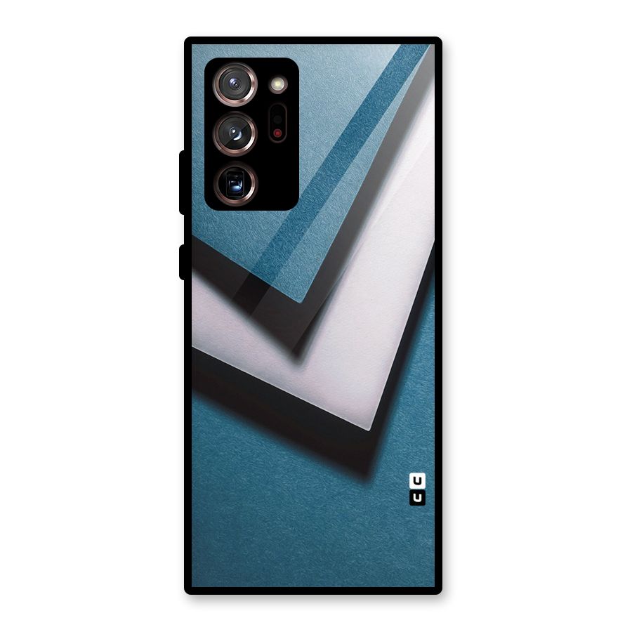 Simple Right Tick Glass Back Case for Galaxy Note 20 Ultra