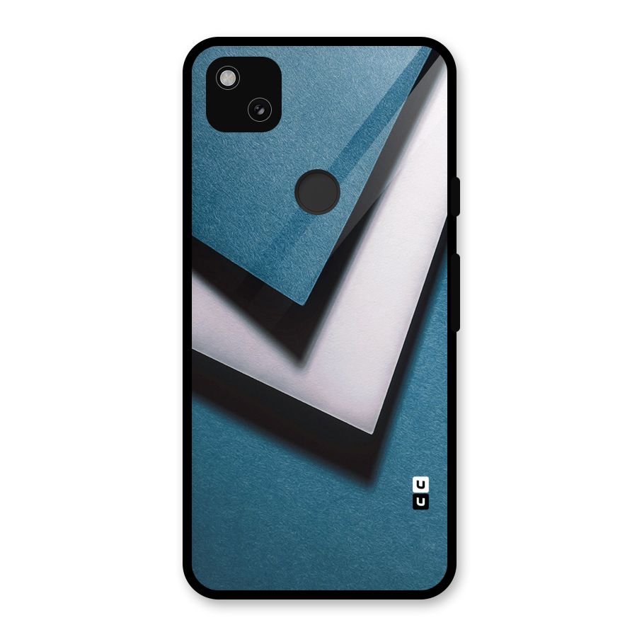 Simple Right Tick Glass Back Case for Google Pixel 4a