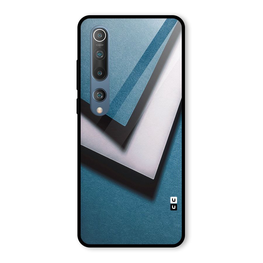 Simple Right Tick Glass Back Case for Mi 10
