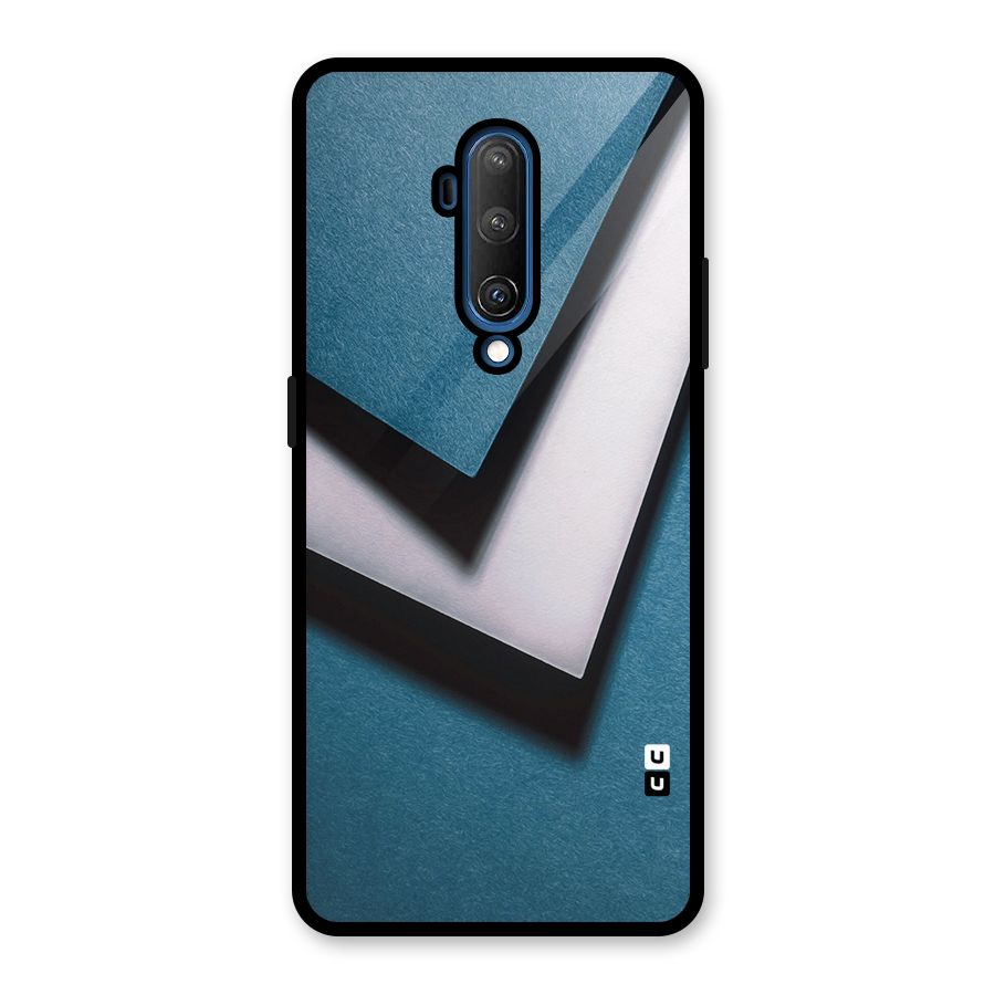 Simple Right Tick Glass Back Case for OnePlus 7T Pro