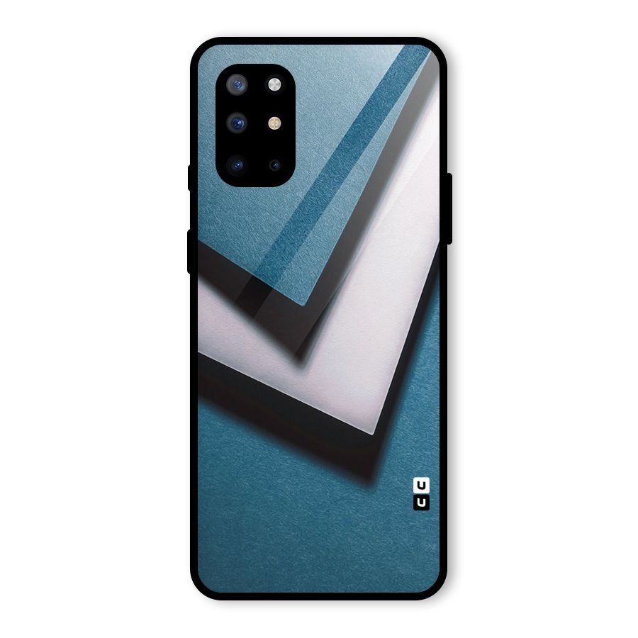 Simple Right Tick Glass Back Case for OnePlus 8T