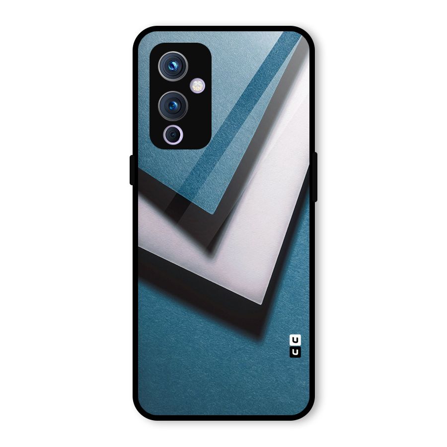 Simple Right Tick Glass Back Case for OnePlus 9