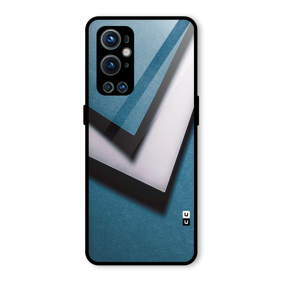 Simple Right Tick Glass Back Case for OnePlus 9 Pro