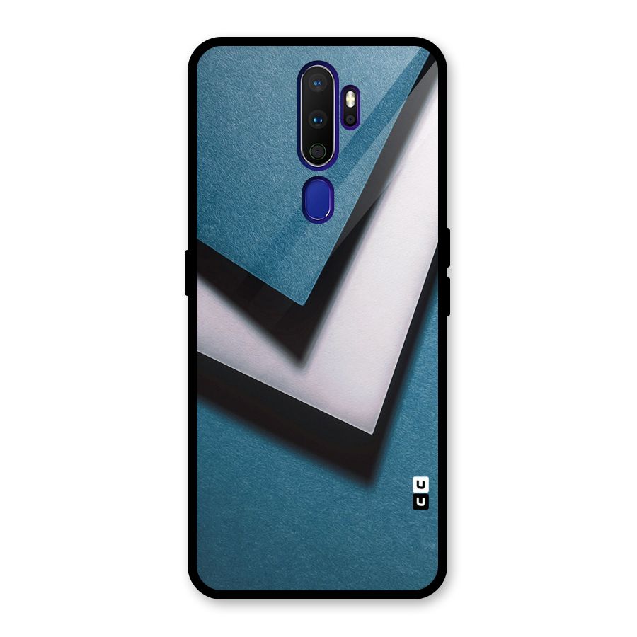 Simple Right Tick Glass Back Case for Oppo A9 (2020)