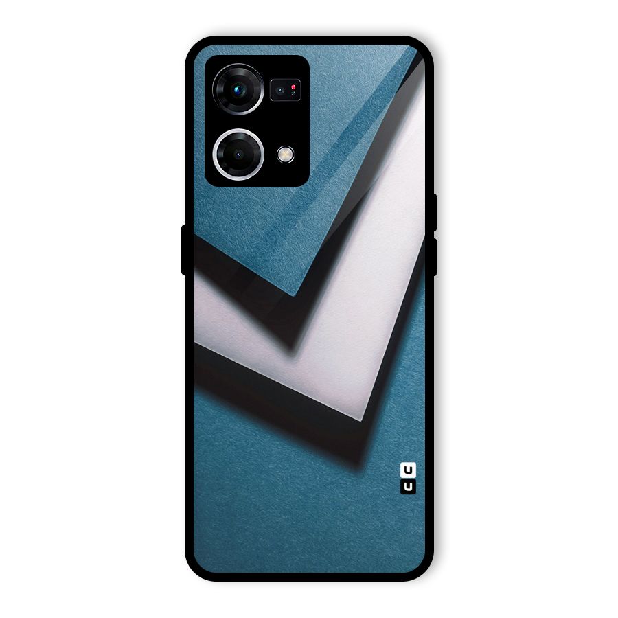 Simple Right Tick Glass Back Case for Oppo F21 Pro 4G