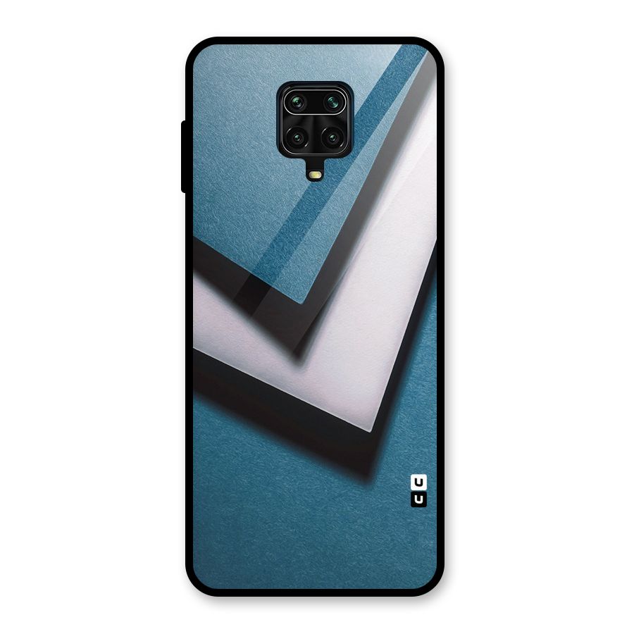 Simple Right Tick Glass Back Case for Poco M2 Pro