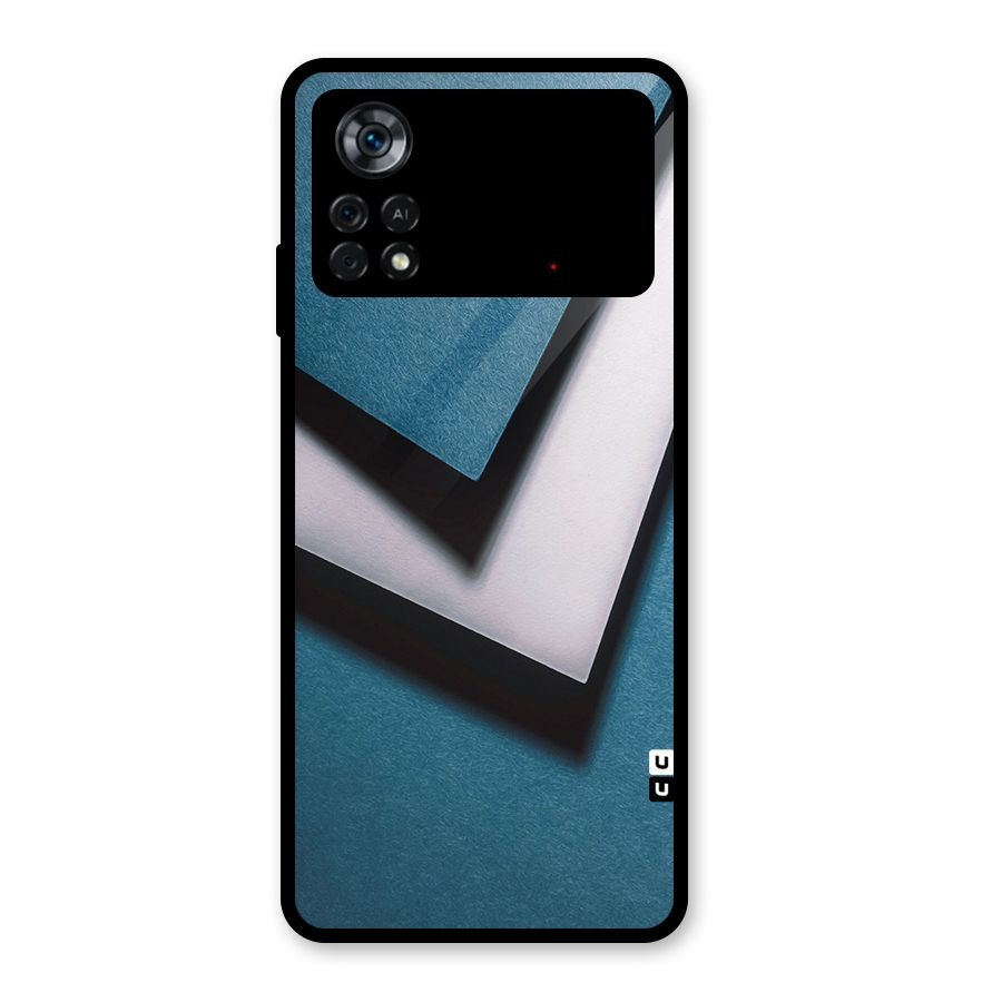 Simple Right Tick Glass Back Case for Poco X4 Pro 5G