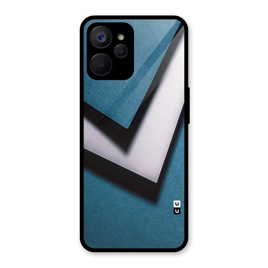 Simple Right Tick Glass Back Case for Realme 9i 5G