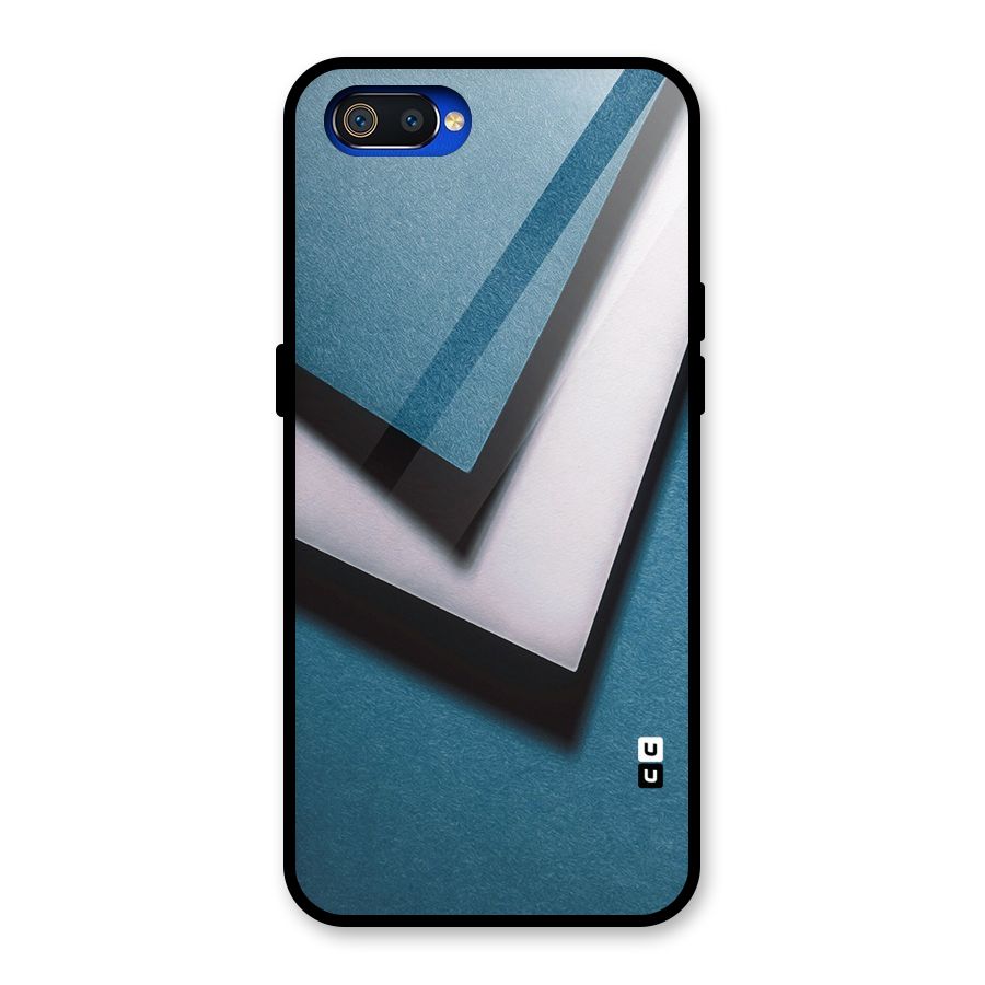 Simple Right Tick Glass Back Case for Realme C2