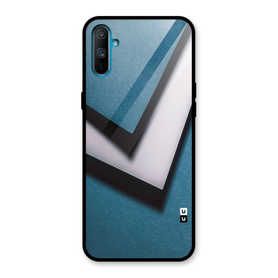 Simple Right Tick Glass Back Case for Realme C3