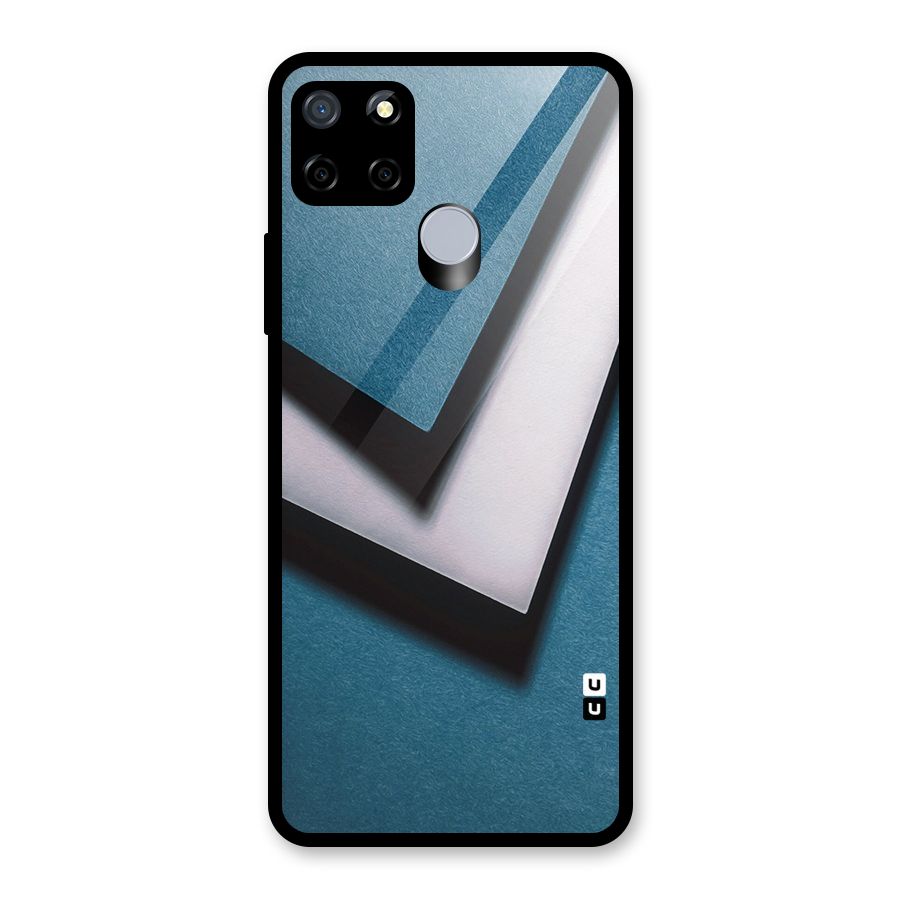 Simple Right Tick Glass Back Case for Realme Narzo 20
