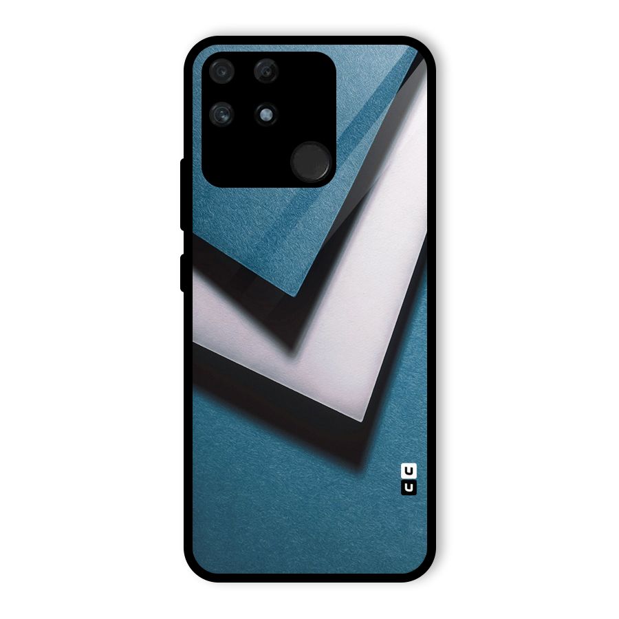 Simple Right Tick Glass Back Case for Realme Narzo 50A