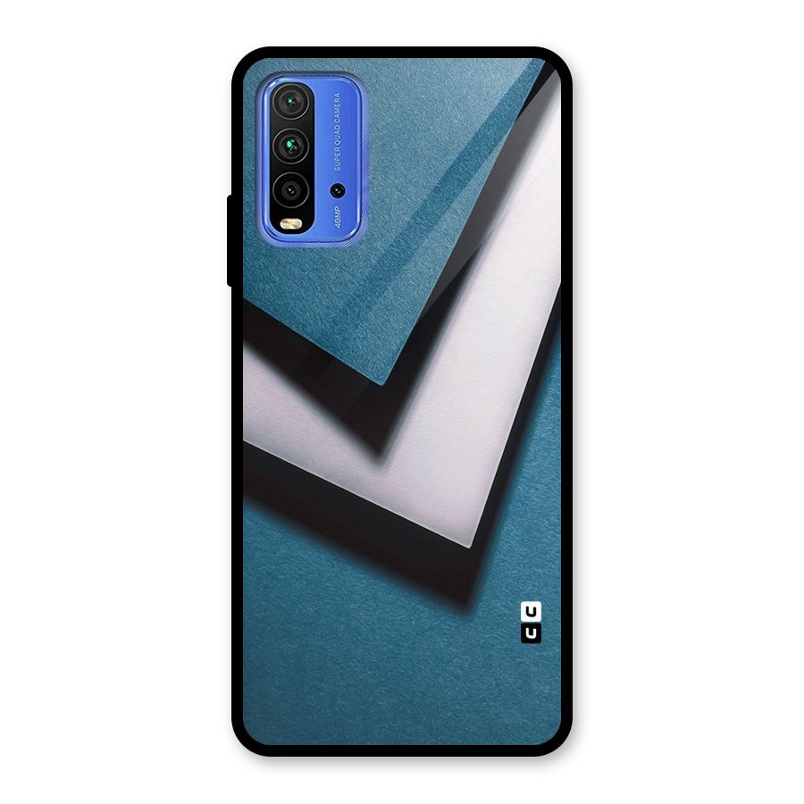 Simple Right Tick Glass Back Case for Redmi 9 Power