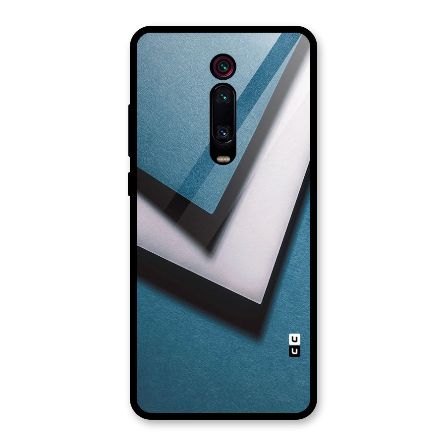 Simple Right Tick Glass Back Case for Redmi K20 Pro