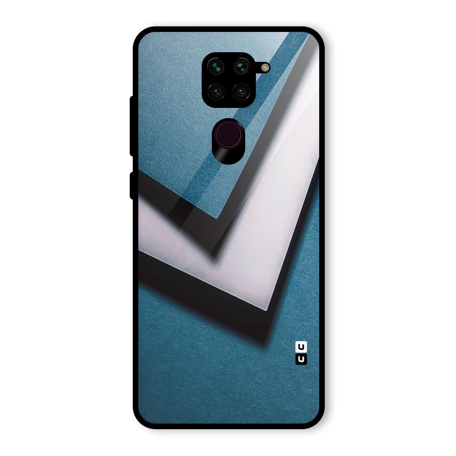 Simple Right Tick Glass Back Case for Redmi Note 9