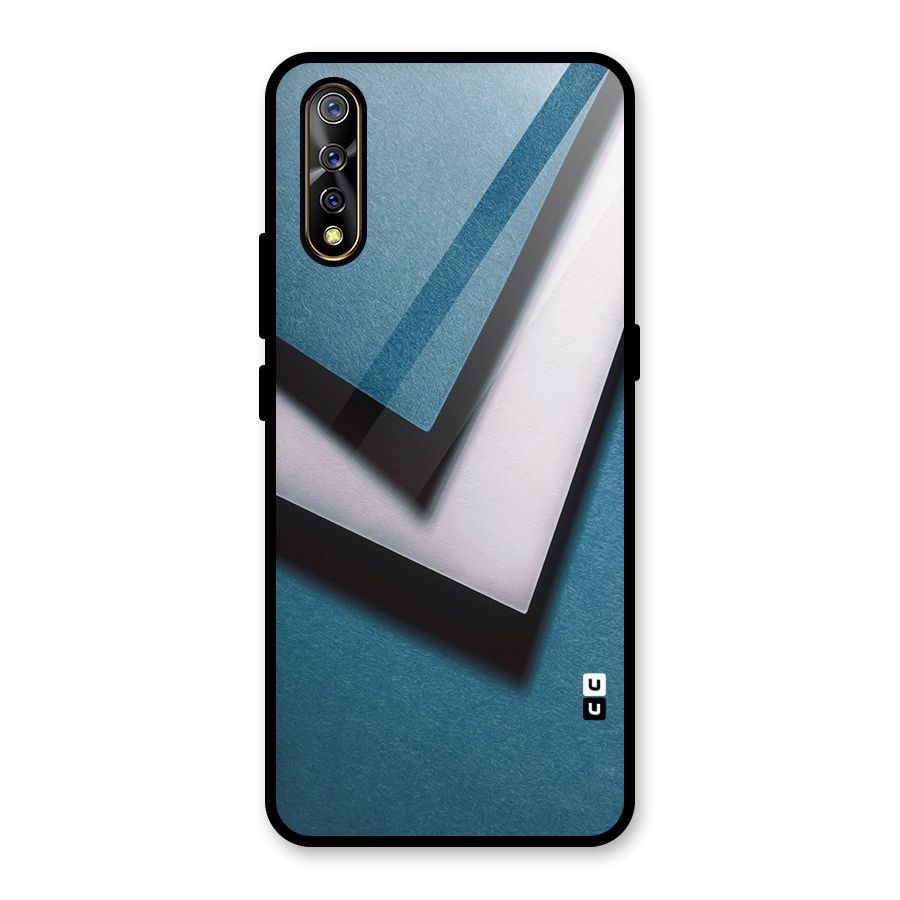 Simple Right Tick Glass Back Case for Vivo S1