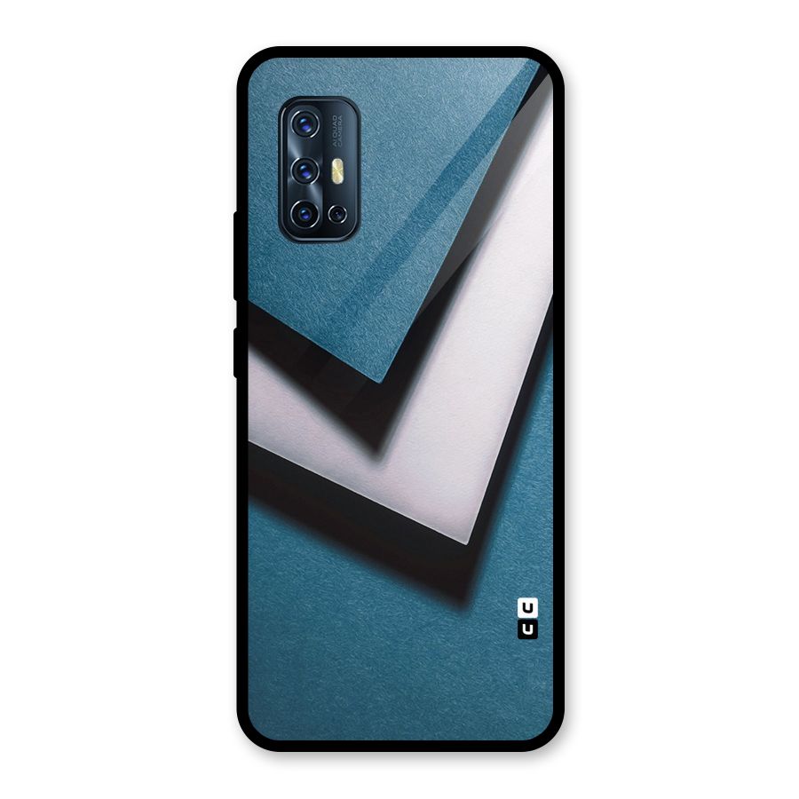 Simple Right Tick Glass Back Case for Vivo V17