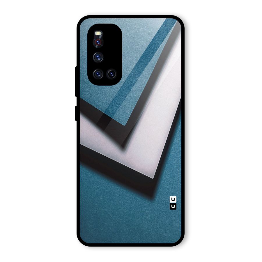 Simple Right Tick Glass Back Case for Vivo V19