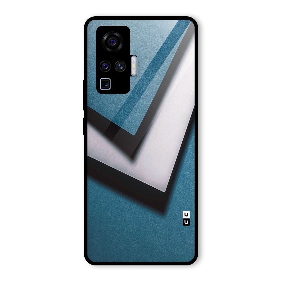 Simple Right Tick Glass Back Case for Vivo X50 Pro