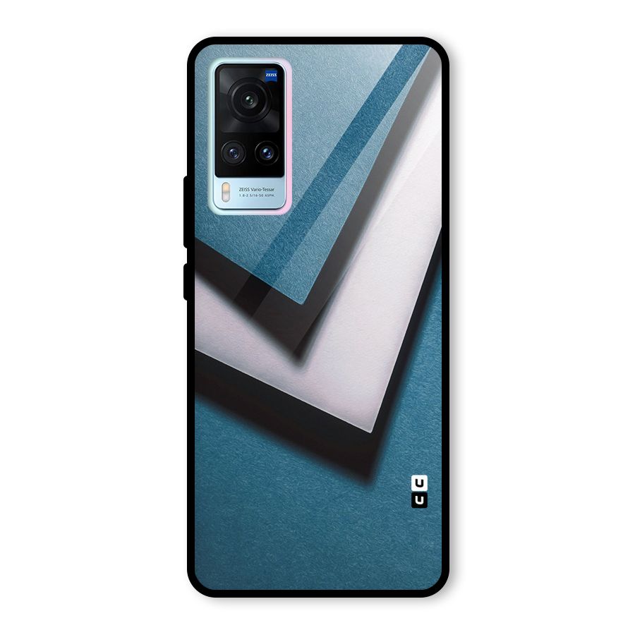 Simple Right Tick Glass Back Case for Vivo X60