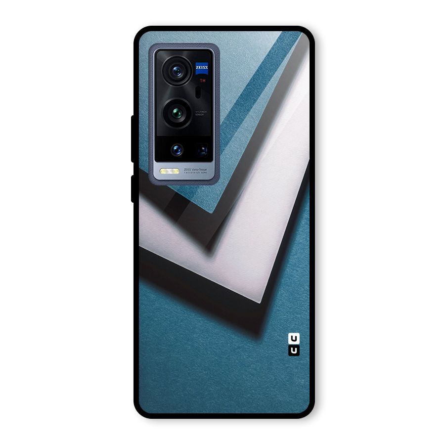 Simple Right Tick Glass Back Case for Vivo X60 Pro Plus