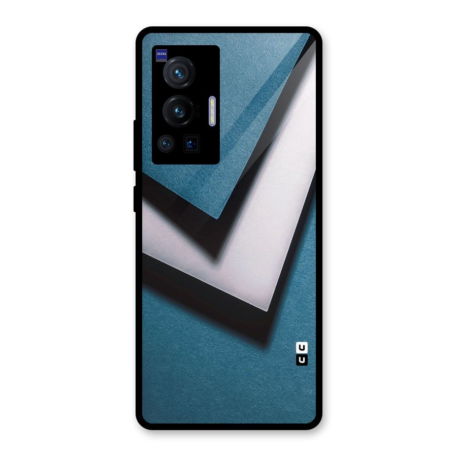 Simple Right Tick Glass Back Case for Vivo X70 Pro