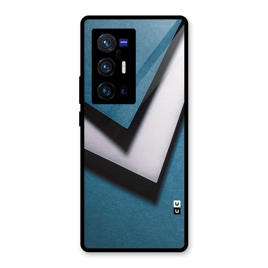 Simple Right Tick Glass Back Case for Vivo X70 Pro Plus
