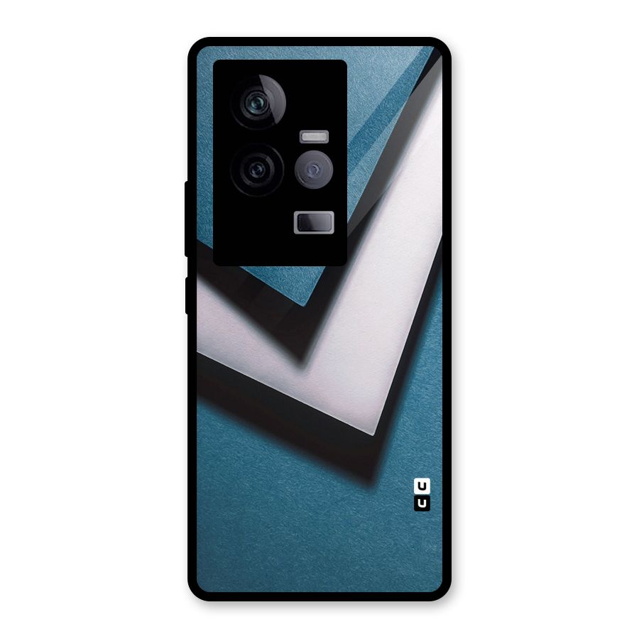 Simple Right Tick Glass Back Case for Vivo iQOO 11 5G