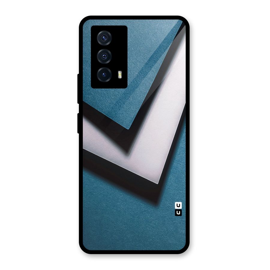Simple Right Tick Glass Back Case for Vivo iQOO Z5